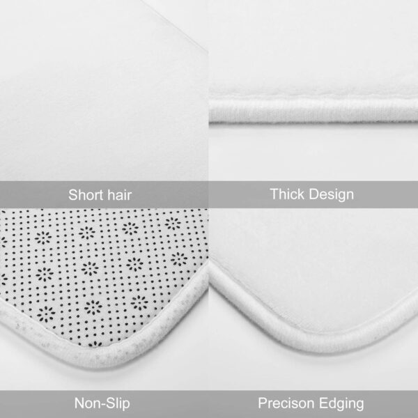 Soft Area Rugs for Bedroom Living Room Rugs Nursery Girls Carpets Kids Home Decor Rugs ,Purple Flower - Image 6