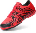 DREAM PAIRS Boys Football Boots Shoes Kids Girls Soccer Athletics Sport ShoesTeenager Indoor Outdoor Sneakers for Unisex