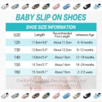 YloveM Baby Shoes with Soft Sole First Walking Shoes for Infants Toddlers Newborn Boys Girls Indoor Outdoor Casual Prewalker Shoes Seasons - Image 3