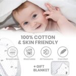 Totsi Baby Lounger Set | Ultra-Soft Baby Nest with Pillow and Blanket | Machine Washable Infant Lounger 0-24 Months | Adjustable Infant Nest for Travel | Baby Lounger Cover for Newborn - Image 2