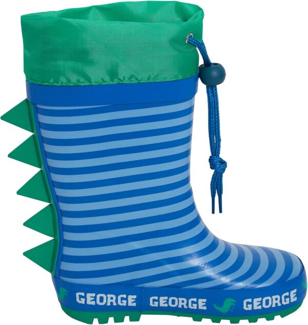 Peppa Pig George Pig Wellies Boys Wellington Boots Kids Dino Wellingtons Girls Dinosaur Rain Snow Welly Shoes - Image 4