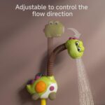 TUMAMA Kids Bath Toy Baby from 1 Year, Children's Shower Bath Toy from 1 2 3 4 5 6 Years with 3 Wind-Up Toys, Water Toy Children's Shower for the Wall, Bathtub Water Toy - Image 3