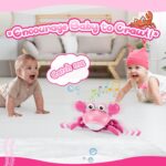 Toyzey Baby toys for 1-3 Year Old Crawling Crab Toy for 0-6 Months Baby Sensory Toys for Baby Age 1-3 Baby Gift 6 Months Plus Dancing CrabToy Baby Age 6-12 Months Tummy Time Toys 0-12 Months Baby Gift - Image 2