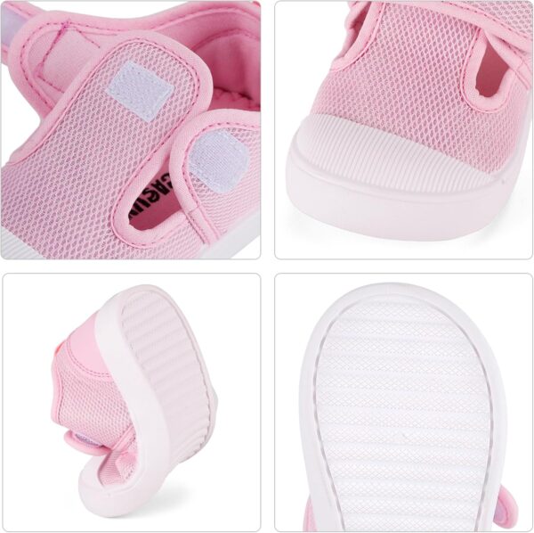 Cheerful Mario 0-3 Years Baby Girls First Walking Shoes Toddler Shoes Girls Sneakers Infant Trainers Breathable and Flexible - Image 4