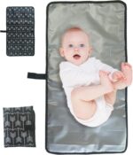 Portable Changing Pad 14x26'' Waterproof Diaper Changing Mat Foldable Baby Changing Pad Travel Changing Pad Easy to Clean Lightweight Changing Station for Baby