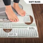 Livabliss Hot Air Balloon Kids Rug - Childrens Rugs for Bedroom 160x213 cm, Kids Carpet for Girls and Boys Bedroom, Playroom and Nursery Rugs, Baby Rug for Girl or Boy Room, Beige and Pink - Image 4