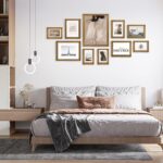 KINLINK 28x36 Picture Frames Brown - Wood Frames with Acrylic Plexiglass for Pictures 13x18/20x25 with Mat or 28x36 without Mat, Tabletop and Wall Mounting Display, Set of 4 - Image 4