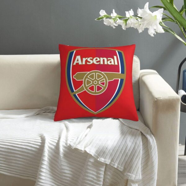 Damblam Arsenal Home Throw Pillow Case Couch Sofa Bedroom Decorative Square Cushion Pillow Covers 18x18 In - Image 5