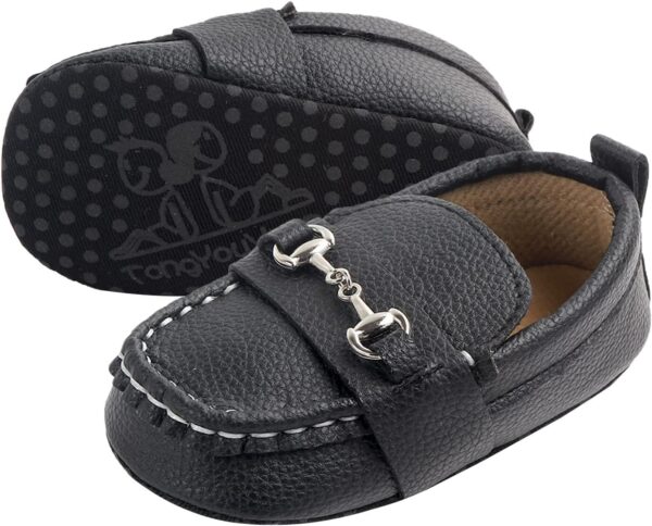 Maeau Baby Boys First Walking Shoes Classic Loafers Infant Moccasin Shoes Newborn Casual Prewalker - Image 5