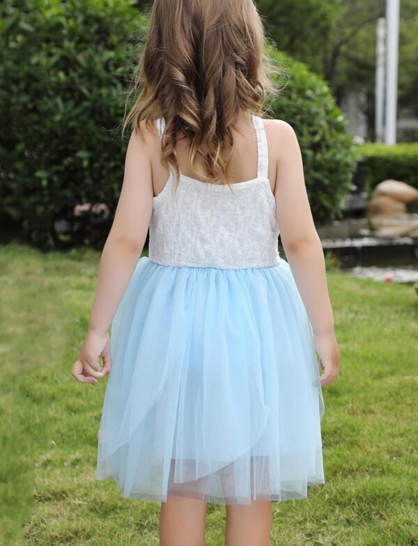 Baby Girls Toddler Tutu Dress Sleeveless Princess Casual Cute Dresses Tulle Sundress for 1-4Y - Image 3