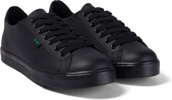 Kickers Unisex Kid's Tovni Lacer Low-top Trainers | School Shoes Leather - Image 4