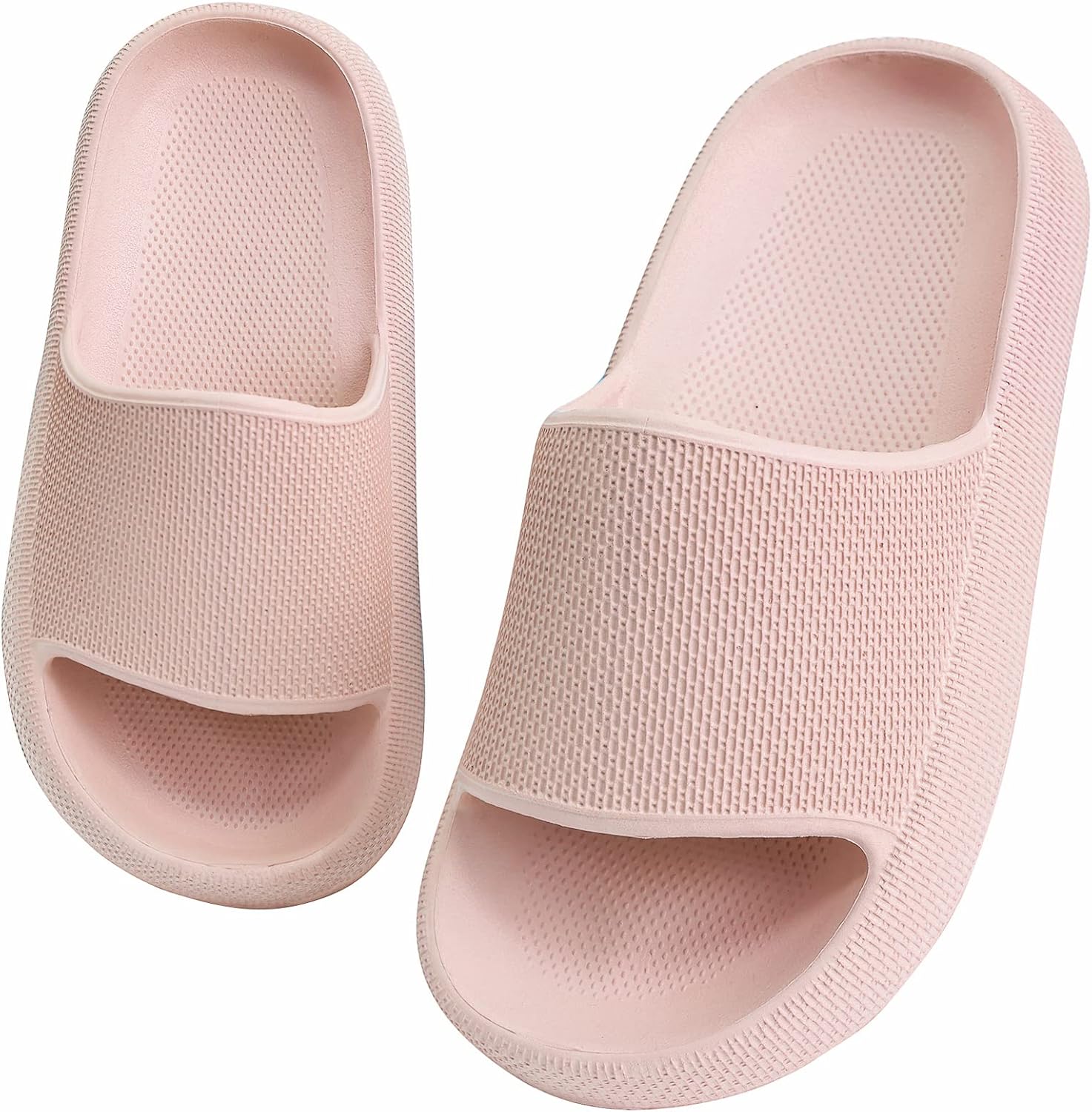 7170C-NhaL._AC_SL1500_.jpg WYSFLY Kids Sliders Boys Girls House Slippers Non-slip Summer Beach Pool Slide Sandals - Image 1