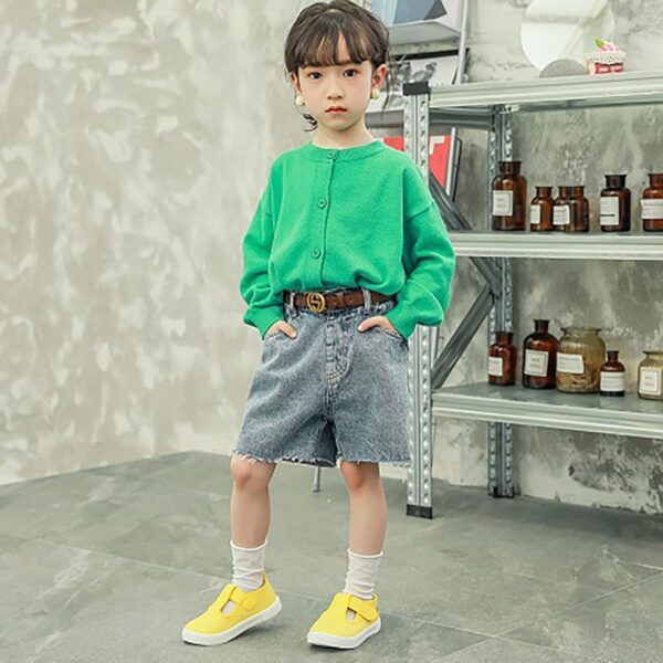 Boys Wide Fit Trainers Toddler Baby Boy Girl Shoes Flat Shoes Bao Head One Foot Off Girl Canvas Shoes Baby Soft Sole Casual Shoes Simple Fashion Unisex Girls School Shoes Size 3 - Image 3