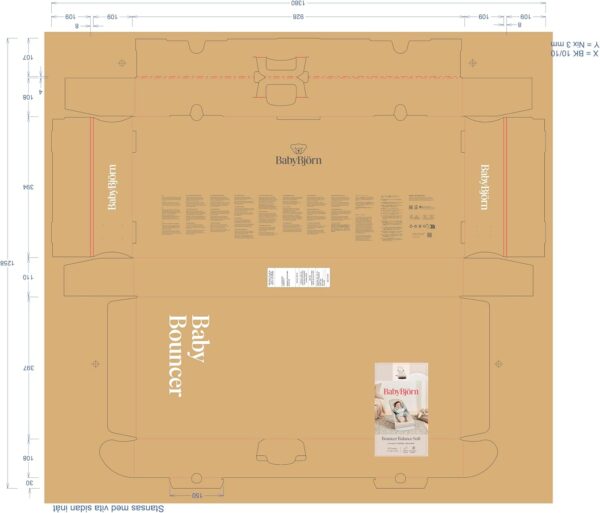 BabyBjörn Bouncer Balance Soft, Mesh, Pearly Pink/White - Image 10