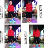 Kid Girl LED Light up Sneaker Athletic Wings Shoe High Student Dance Boot USB Charge - Image 3