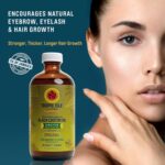 Tropical Isle Living Jamaican Black Castor Oil | Rich in Vitamin E, Omega Fatty Acids & Minerals | for Hair Growth Oil, Skin Conditioning, Eyebrows & Eyelashes, Scalp and Nail Care (227ml) - Image 8