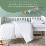 Night Comfort Egyptian Cotton 7.5 Tog Cot Bed Duvet for Toddler, Newborns, Baby Girls and Boys - Soft and Cosy All Season Cot Bed Bedding Hypoallergenic Quilted Baby Duvet - Image 4