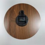 Plumeet Night Light Wall Clock, 12 Inch Wooden Glow in the Dark Clock for Bedroom, Silent Lighted up Wall Clock Luminous Numerals and Hands, Battery Operated for Living Room/Kitchen, Brown - Image 11