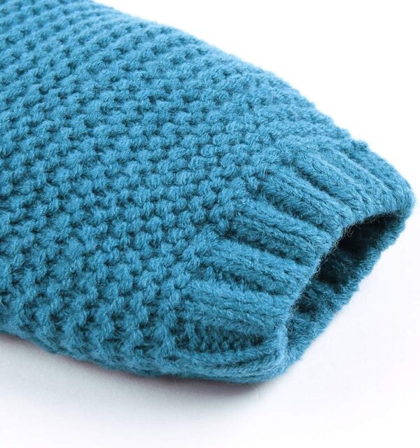 VICROAD Baby Cardigan Hooded Coats Boys Girls Knitted Jackets Warm Sweater Outwear - Image 4