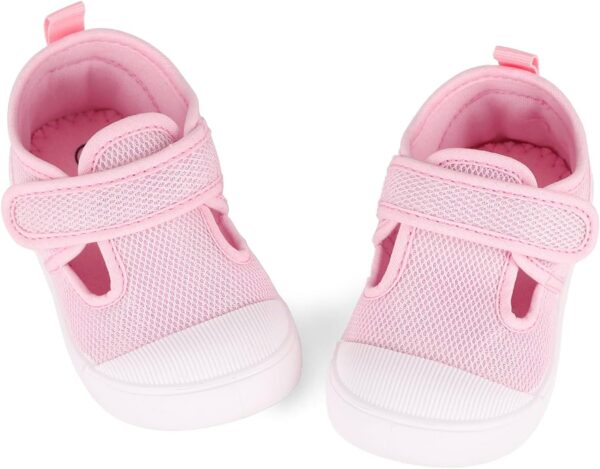 Cheerful Mario 0-3 Years Baby Girls First Walking Shoes Toddler Shoes Girls Sneakers Infant Trainers Breathable and Flexible - Image 2