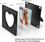 Picture Frame Personalized Voice 20S Recordable, 3.9x3.9 Love Heart Shape Gifts for Graduation, Christmas, Birthday, Wedding, Photo Frame for Tabletop Desk Bookshelf Office Home - Image 6