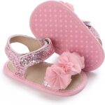 Toddler Soft Shoes Baby Girls Boys Sandals Infant Outdoor Casual Slipper Toddler First Walking Princess Shoes for 0 to 18 Months - Image 4