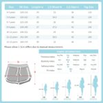 Rolanko Girls Sports Shorts, Cotton Summer Contrast Binding Dolphin Short Pants, Kids Athletic Gym Wear for Running and Dancing, 3 Packs - Image 5
