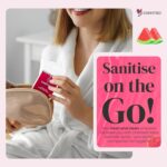 Chanted Mini Hydrating Hand Sanitiser Spray | Travel size 30ml (Watermelon) - Image 4