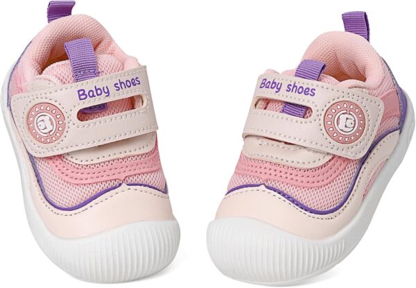 MASOCIO Baby Boys Girls Shoes First Walking Shoes Infant Toddler Trainers Anti-Slip Shoes - Image 2
