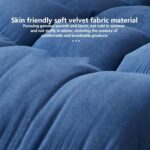 Modern Reclining Rocking Chair for Bedroom Padded Seat Recliner Reading Chair with Rocking Function Indoor Outdoor Lounge Glider Chair for Living Room - Image 7