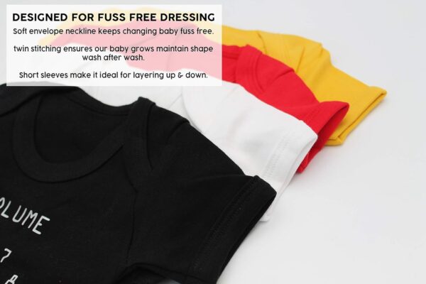 Baby Moo's Leopard Print Baby Grow | Unisex Black & White Animal Print Cute Bodysuit Vest - Unique & Trendy New Parents & Baby Gifts - Image 4