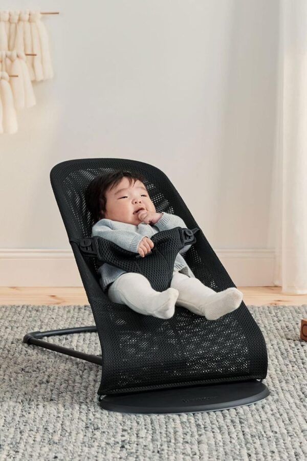 BabyBjörn Bouncer Bliss, Mesh, Black - Image 2