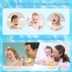 BelleStyle Baby Bath Toys, 5 Pcs Wind Up Bath Tub Toys for Kids 1 2 3 4 Years Old, Paddling Pool Toys Floating Swimming Duck Turtle Whale Clockwork Water Toys for Toddlers Boys Girls Baby Bath Time - Image 5