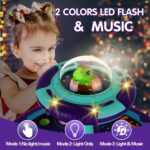 Kids LED Sit & Spin Toy with Music - 360 Spinning Seat for Toddlers & Kids, Ages 18+ Months, Birthday Gift for Girls & Boys - Image 2