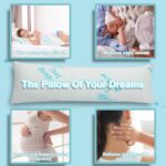 Cooling Bamboo Full Body Pillow for Sleeping, Shredded Memory Foam, Long Pregnancy Pillows for Adults, Washable & Removable Zippered Breathable Hypoallergenic Bamboo Cover Firm Side Sleeper Hug Pillow - Image 7