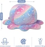 COMAX Unicorn Bean Bag Chairs for Kids 8-12, Large Kid Beanbag Chair with Filler, Big Toddler Lazy Floor Stuffed Couch Sofa for Girls Boys, Glowing Rainbow - Image 3