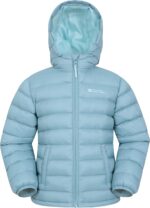 Mountain Warehouse Seasons Padded Kids Puffer Jacket - Water Resistant & Lightweight Insulated Rain Coat, Boys & Girls - Great for Spring Summer, School or Travelling
