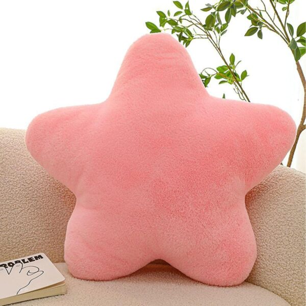 Fruusv Soft Plush Star Cushion, Nursery Room Star Cushion, Decorative Star Pillow Plush, Versatile Washable Star Shaped Pillow And Sizes For Children, Adults - Image 4