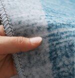 Carpets room decor for girls Yellow black grey simple geometric stripe design bedroom accessories mens room decor 60x120cm - Image 3