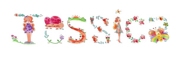 Personalised Framed Name- Baby Girl Gift-Princess Picture- Name Frame- Nursery Room Print - Image 4