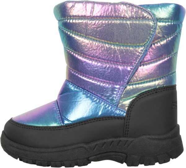 Mountain Warehouse Caribou Junior Kids Snow Boots - Snowproof, Fleece Lining, Warm, Insulated, High Traction Sole - Ideal For - Image 5