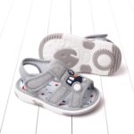 Cocila Toddler Sandals Boys Girls Summer Children Infant Toddler Shoes Girls Sandals Flat Bottom Anti Open Toe Non Slip Breathable Soft Comfortable Cartoon Car Toddler Boys Wide Sandals - Image 7