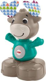 Fisher-Price Linkimals Musical Moose, Baby Toy, Product in Portuguese (Mattel GRB27) - Image 3