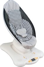 JYOKO Kids Cotton Reducer Cushion for Baby Bouncer Chair Compatible with Mamaroo 4moms Rockaroo Rocker (Vichy) - Image 2