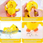 Hysagtek 11PCS Baby Bath Toys, Baby Bath Tub Toys Swimming Pool Toys Paddling Pool Toys Toddler Toys Wind-up Toys for Kids - Image 3