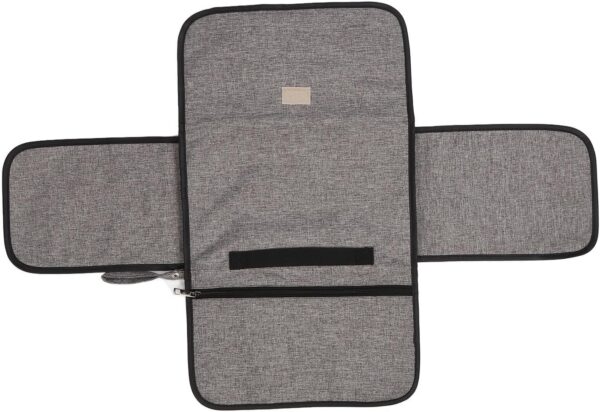 Diaper Changing Pad, Portable Changing Pad with Built in Pillow, Waterproof and Easy to Clean, Large Diaper Mat Fine Craftsmanship, Multiple Pockets for Storage - Image 2