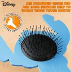 Disney Stitch Detangle Hair Brush for Women Teenagers Girls Minnie Mouse Baby Yoda Paddle Brush Stitch Gifts (Blue Stitch 3D) - Image 5