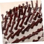 MAGICLULU Baby Shower Brush Wood Comb Hairbrushes Natural Bristle Brush Scalp Massage Brush Scalp Comb Massage Comb Hair Brush Bristle Paddle Brush Detangling Brush Hair Care Hair Comb - Image 4