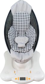 JYOKO Kids Cotton Reducer Cushion for Baby Bouncer Chair Compatible with Mamaroo 4moms Rockaroo Rocker (Vichy)