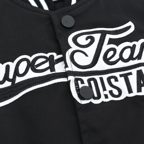 famuka Toddler Boys Baseball Jacket School Coat Outwear With Pocket - Image 4